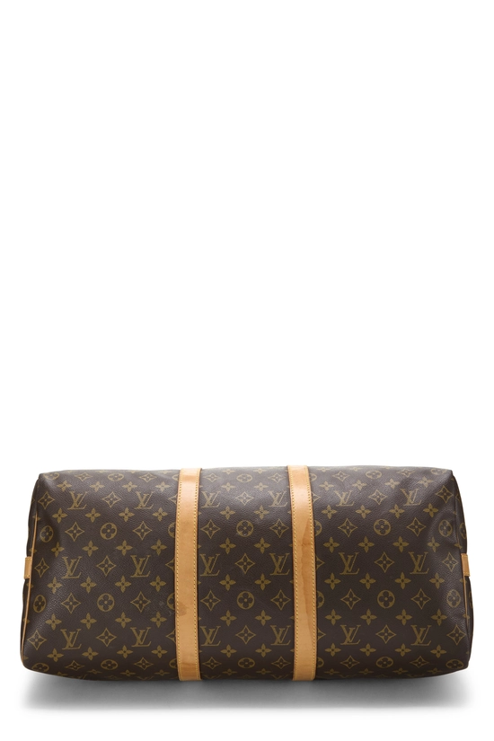 Monogram Canvas Keepall Bandouliere 50, , large image number 4