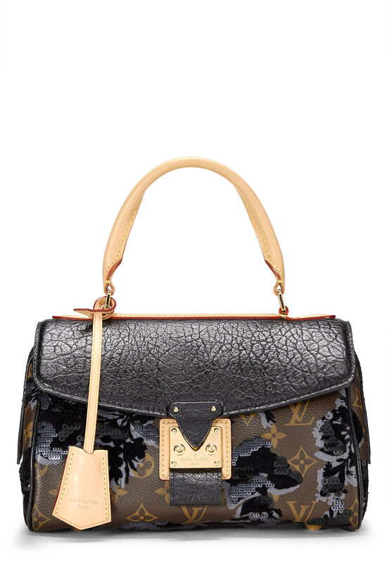 Louis Vuitton - Black Monogram Fleur de Jais Carrousel Bag