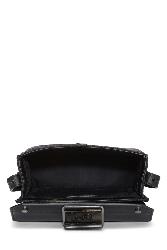 Black Canvas Street Chic Shoulder Bag Small, , large image number 5