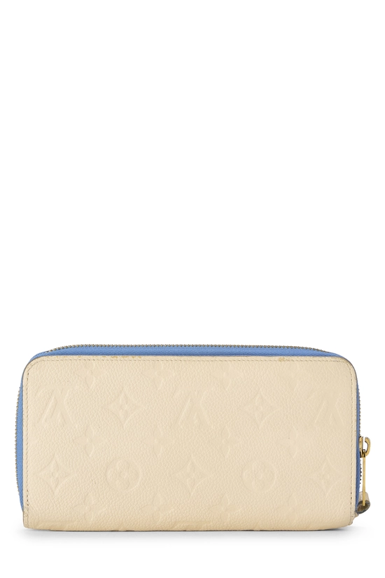 White Monogram Empreinte Zippy Continental Wallet, , large image number 2