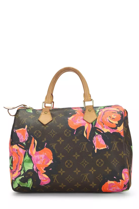 Stephen Sprouse x Louis Vuitton Monogram Roses Speedy 30, , large image number 3