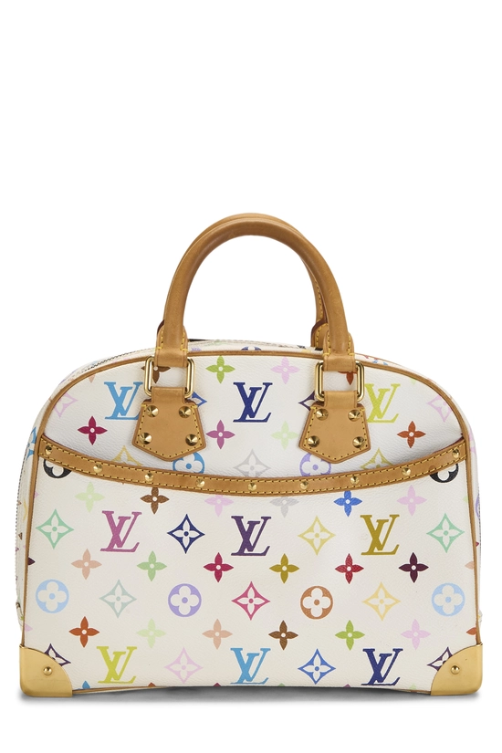 Takashi Murakami x Louis Vuitton White Monogram Multicolore Trouville, , large image number 0