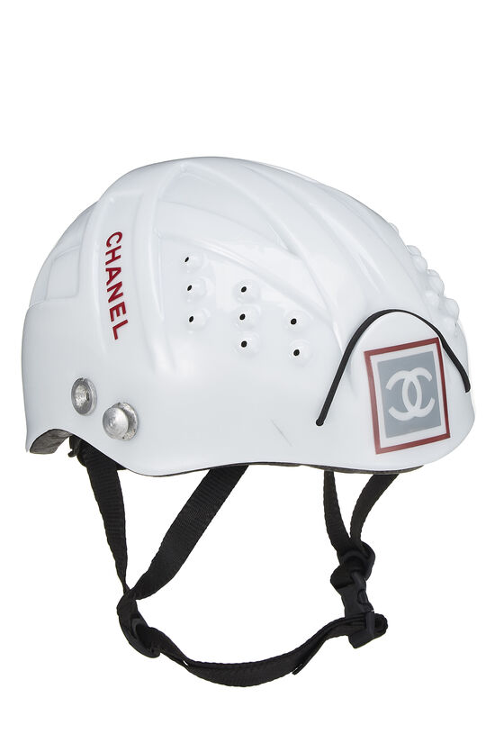 White Plastic Sport Line Helmet, , large image number 1