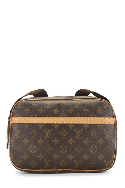 Monogram Canvas Reporter PM