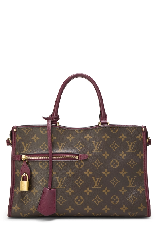 Purple Monogram Canvas Popincourt PM NM, , large image number 0