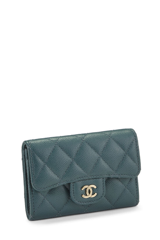 Green Caviar Classic Flap Card Holder, , large image number 1
