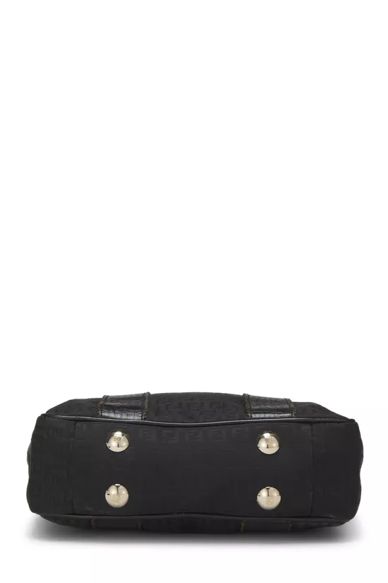 Black Zucchino Canvas Tote Medium, , large image number 4