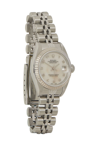 White Stainless Steel Mother of Pearl Datejust 79174 26mm
