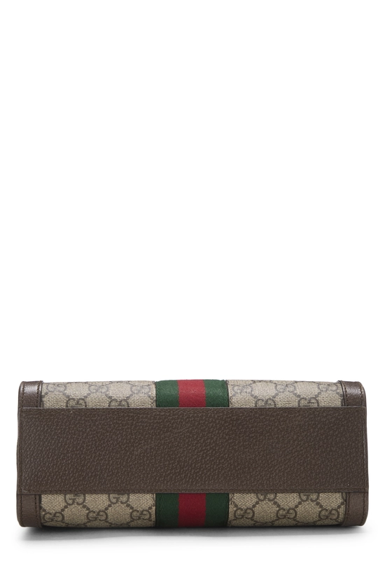 Brown GG Supreme Canvas Ophidia Tote Small, , large image number 4