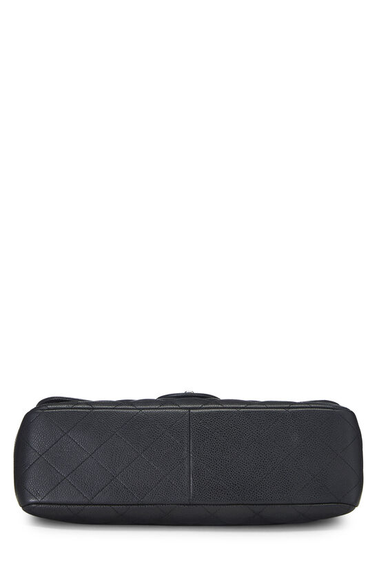 Black Quilted Caviar New Classic Flap Jumbo, , large image number 5