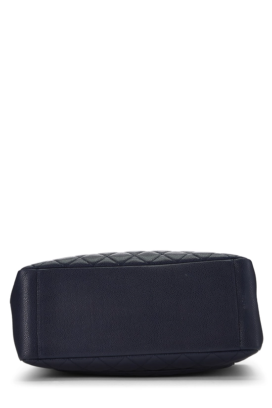Navy Quilted Caviar Grand Shopping Tote (GST), , large image number 4