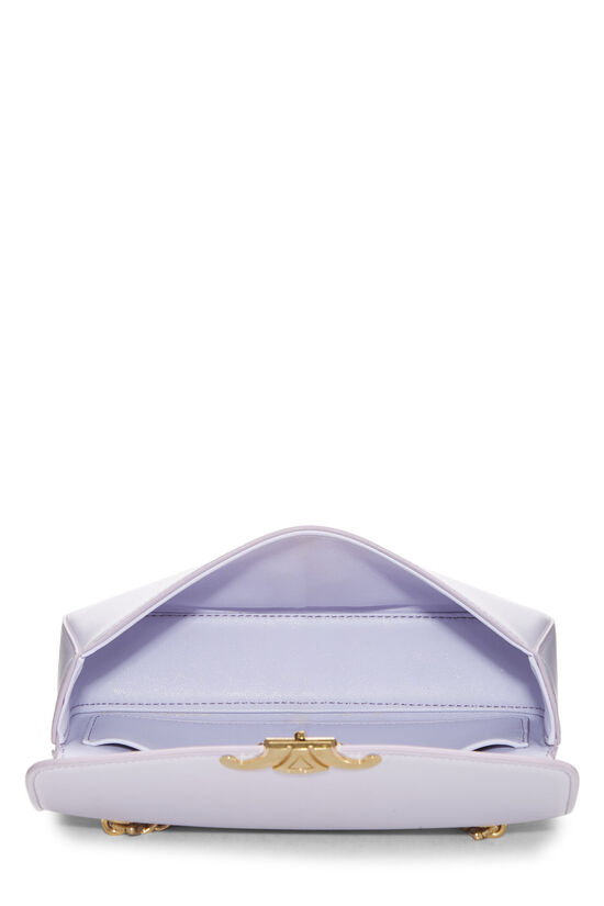 Purple Calfskin Claude Chain Shoulder Bag, , large image number 5