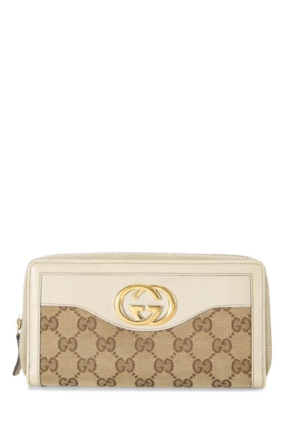 Original GG Canvas Britt Zip Around Wallet, , large image number 0