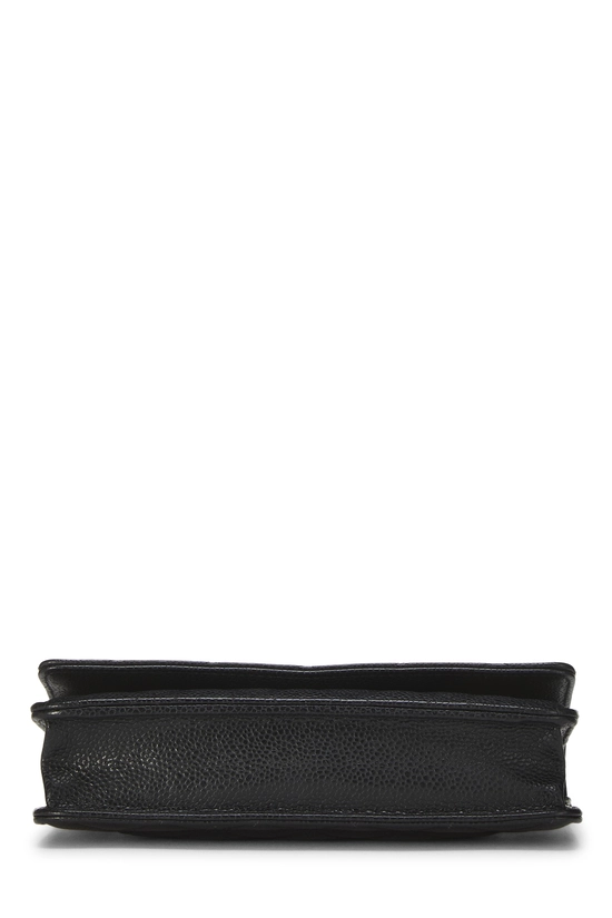 Black Quilted Caviar Classic Wallet on Chain (WOC), , large image number 4