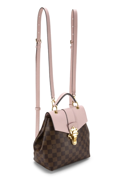 Louis Vuitton Pink Damier Ebene Clapton Backpack — photo 2