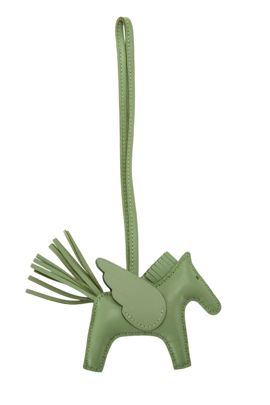 Vert Criquet Milo Leather Rodeo Pegase Bag Charm PM, , large image number 1