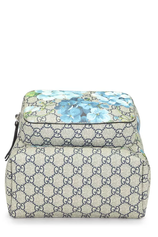 Blue GG Blooms Supreme Canvas Backpack Small, , large image number 4