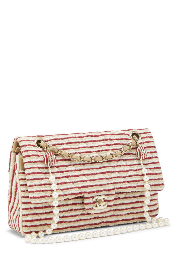 Chanel 2014 Striped Coco Sailor Jumbo Flap Bag