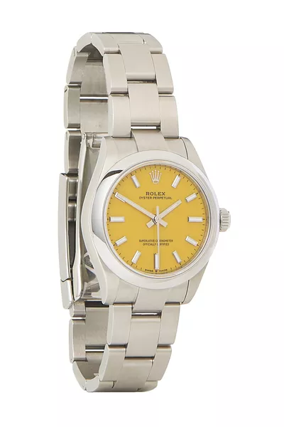 Yellow Stainless Steel Oyster Perpetual 277200 31mm