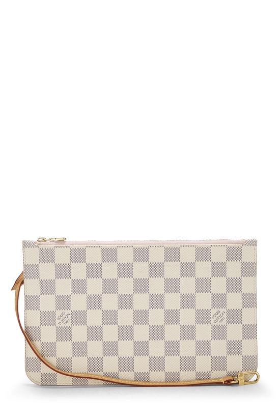 Damier Azur Neverfull Pouch MM NM, , large image number 0