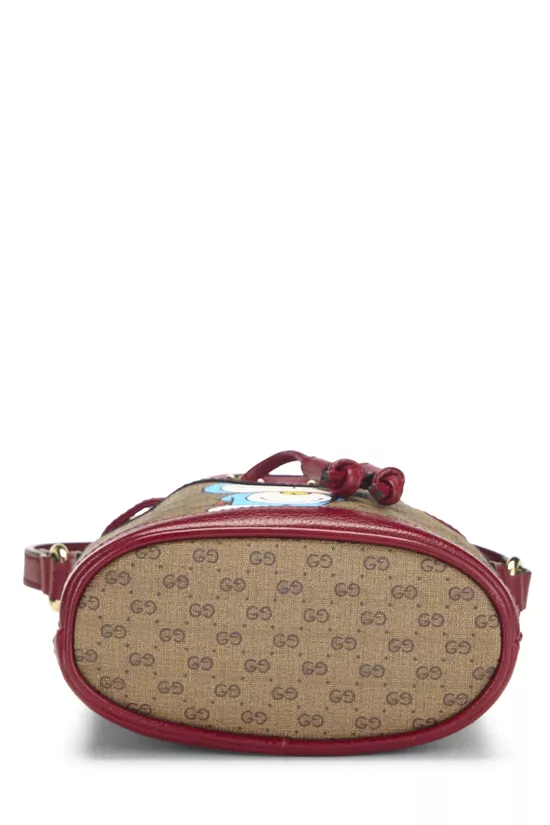 Doraemon x Gucci Coated Canvas Bucket Bag Mini, , large image number 4
