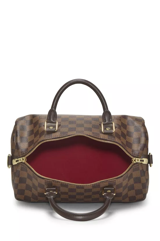 Damier Ebene Speedy Bandouliere 30, , large image number 5