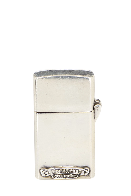 Sterling Silver Cross Zippo Lighter , , large image number 2