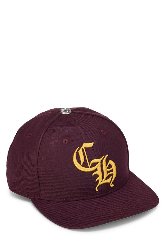 Burgundy Baseball Cap, , large image number 0