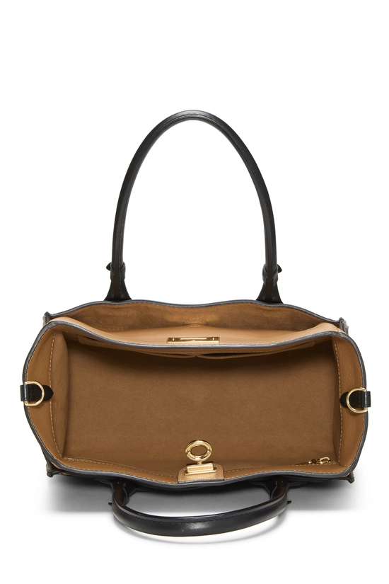 Black Calfskin Monogram On My Side MM, , large image number 5
