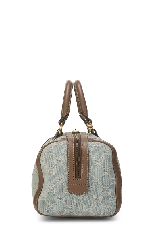 Blue Denim Boston Handbag Small, , large image number 2