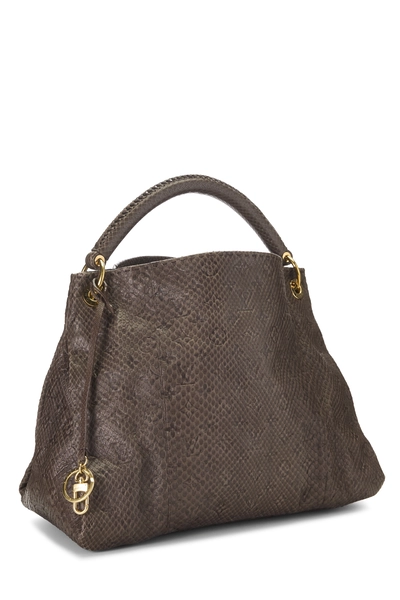 Louis Vuitton Brown Python Artsy MM — photo 2