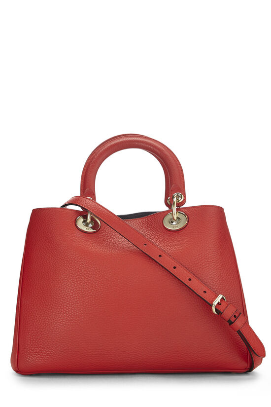 Red Leather Diorissimo Medium, , large image number 3