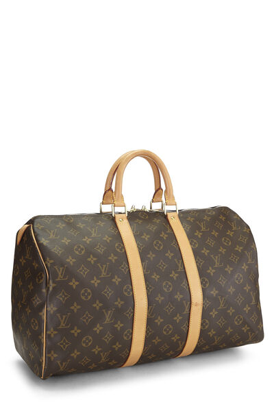 Monogram Canvas Keepall 45, , large