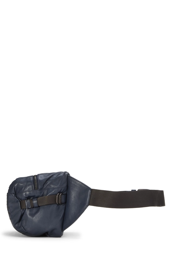 Navy Intrecciato Belt Bag, , large image number 2