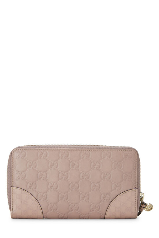 Pink Guccissima Bree Wallet, , large image number 2