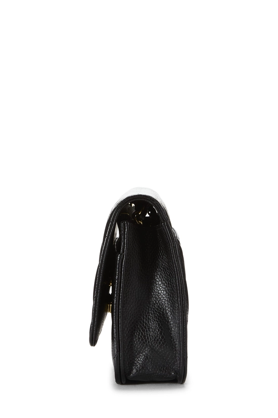 Black Caviar Classic Quilted Wallet On Chain (WOC), , large image number 2