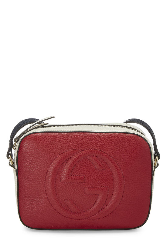 Red Grained Leather Soho Disco , , large image number 1