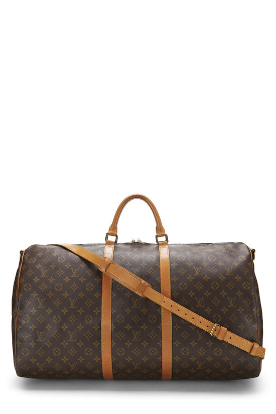 Monogram Canvas Keepall Bandouliere 60, , large image number 0