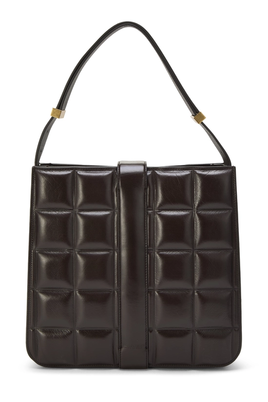Brown Padded Maxi Marie Shoulder Bag, , large image number 3