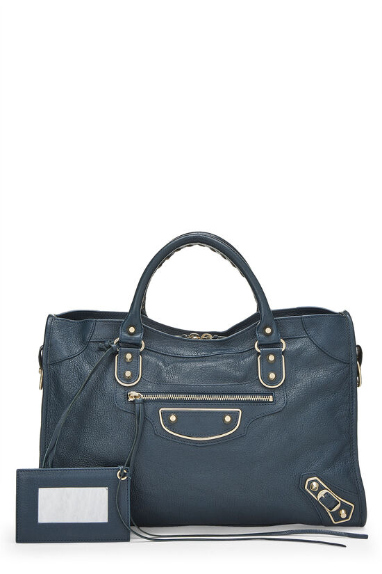 Balenciaga Weekend Bag in Blue  Fashion, Balenciaga classic city,  Weekender bag