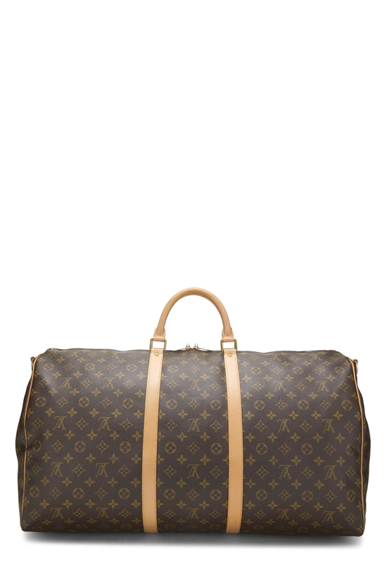 Monogram Canvas Keepall Bandouliere 60, , large image number 3