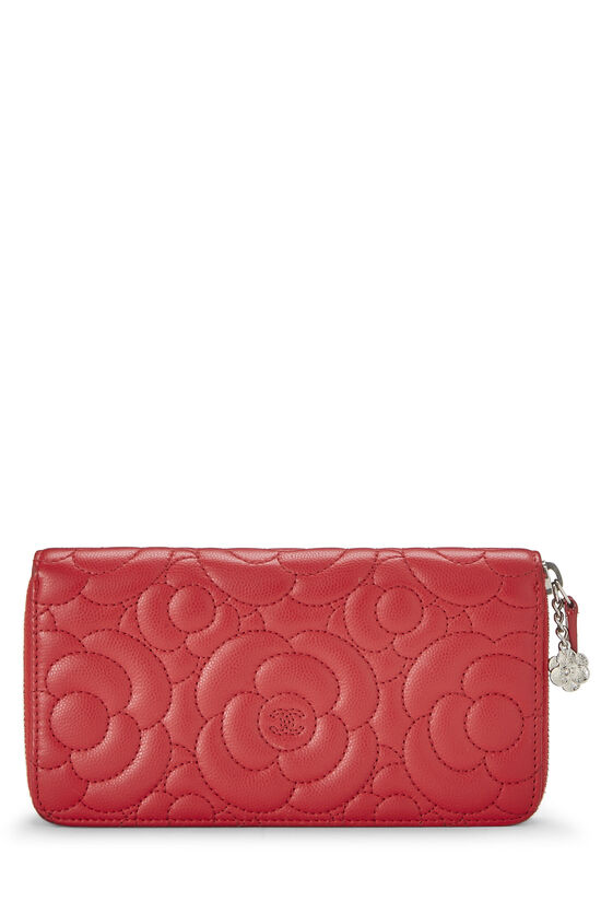 Red Caviar Camellia Wallet, , large image number 2