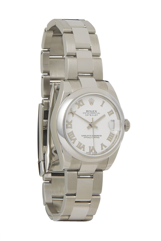 Stainless Steel Roman Datejust 178240 31mm, , large image number 0