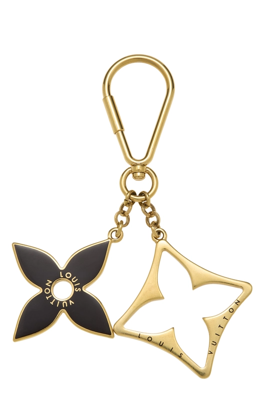 Gold & Brown Puzzle Bag Charm, , large image number 1
