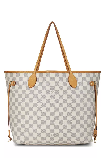 Louis Vuitton Damier Azur Neverfull MM NM — photo 1