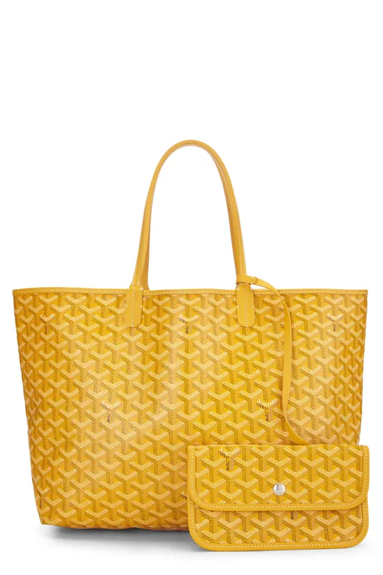 Yellow Goyardine Canvas Saint-Louis PM, , large image number 3