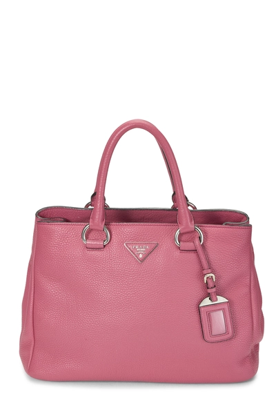 Prada Pink Vitello Daino Tote