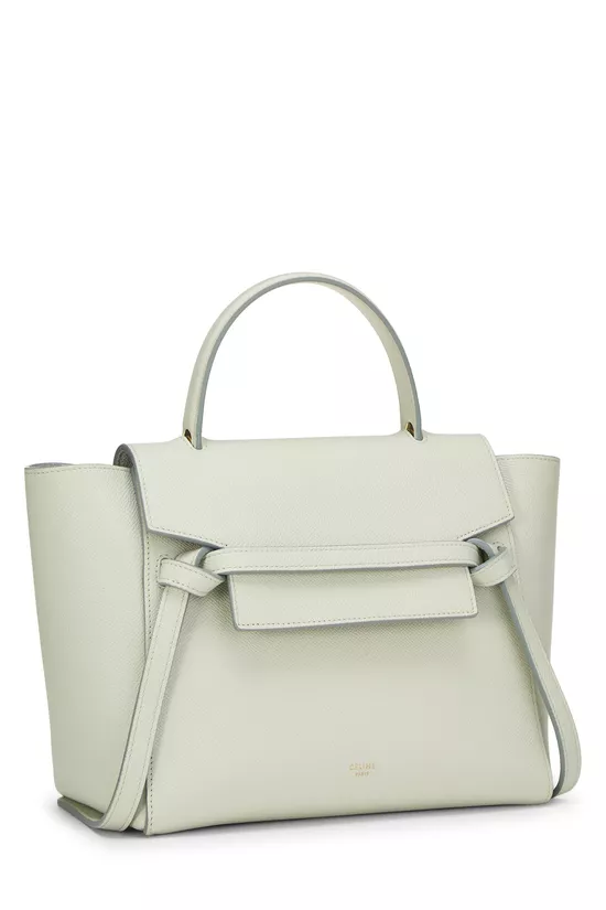 Green Grained Calfskin Belt Bag Micro, , large image number 1