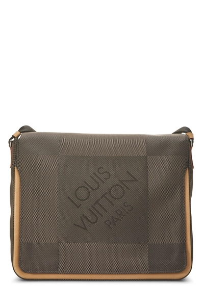 Louis Vuitton Green Damier Geant Messenger
