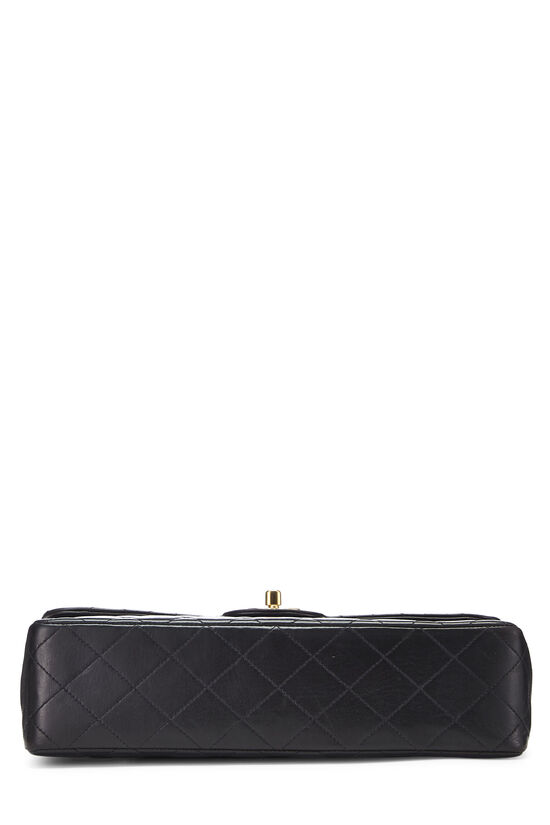 Black Quilted Lambskin Double Bag, , large image number 4